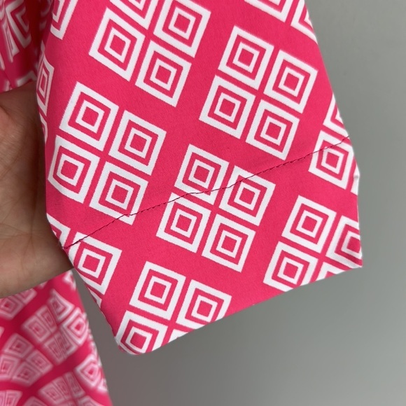 Katherine Way Pressed Flowers Pink And White Dress Size XS - Picture 6 of 13